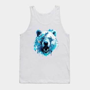 Polar Bear Animal World Predator Wild Nature Wilderness Tank Top